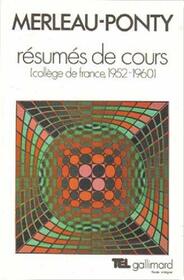 Rsums de cours: Collge de France (1952-1960)