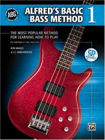 Alfred's Basic Bass Method - Book 1 (Book & CD)