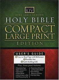 King James Compact Large Print Bible