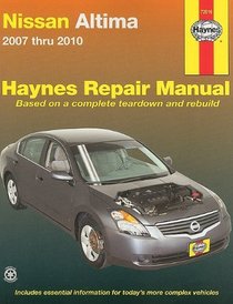 Nissan Altima 2007 thru 2010 (Haynes Repair Manual)