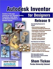 Autodesk Inventor for Designers Release 9