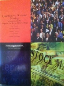 Quantitative Decision Making, Management 202 for Keene State College