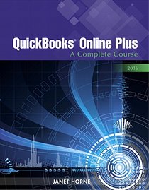QuickBooks Online Plus: A Complete Course 2016