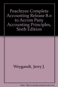 Accounting Principles, , Peachtree Complete Accounting Release 8.0