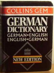 Collins Gem German Dictionary: German-English English-German (Collins Gems)