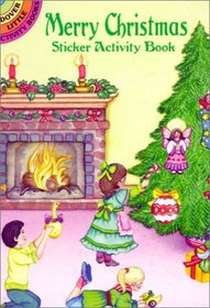 Merry Christmas Sticker Activity Book (Dover Little Activity Books)
