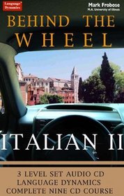 Italian II Behind the Wheel: 9 MULTI-TRACK AUDIO CDS