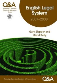 Q&A English Legal System 2007-2008 (Questions and Answers)