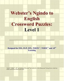Webster's Ngindo to English Crossword Puzzles: Level 1