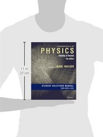 Student Solutions Manual for Fundamentals of Physics, Tenth Edition