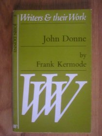John Donne (Writers & Their Work S)
