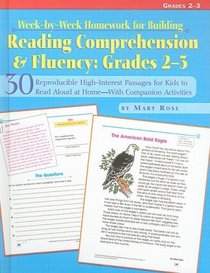 Week-by-week Homework for Building Reading Comprehension & Fluency: Grade 2-3