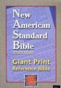 NASB Giant-Print Reference Bible: Indexed (Burgundy Imitation Leather)