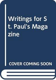 Writings for St. Paul's Magazine (Selected works of Anthony Trollope)