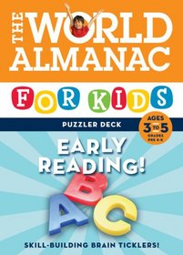 The World Almanac for Kids Puzzler Deck: Early Reading, Ages 3 to 5, Grades PreK-1 (World Almanac)