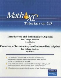 Introductory and Intermediate Algebra for College Students/Essentials of Introductory and Intermediate Algebra (Math XL)