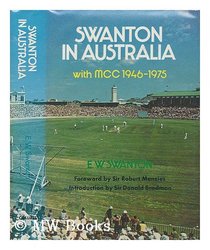 Swanton in Australia with MCC 1946-1975
