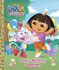 Dora's Birthday Surprise! (Dora the Explorer) (Big Golden Board Book)