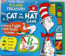 Dr. Seuss 4-Game Treasury (cat in the hat, green eggs and ham, ABC gaem, & one fish two fish)