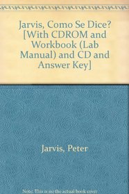 Jarvis, Como Se Dice, With Cd & Cdrom, With Workbook, With Answer Key, 8th Edition