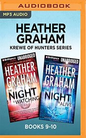 Heather Graham Krewe of Hunters Series: Books 9-10: The Night Is Watching & The Night Is Alive