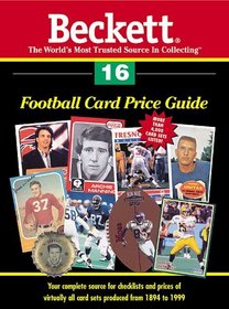 Beckett Football Card Price Guide (Beckett Football Card Price Guide, Vol 16)