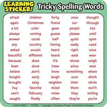 Tricky Words Learning Stickers
