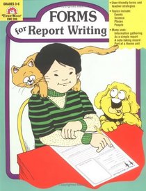 Forms for Report Writing (Write It Writing Series)