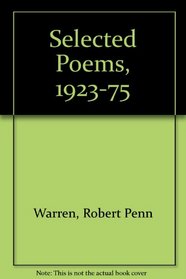 SELECTED POEMS, 1923-75