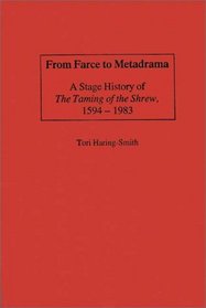 From Farce to Metadrama: A Stage History of The Taming of the Shrew, 1594-1983 (Contributions in Drama and Theatre Studies)