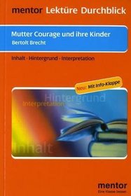 Lektu>RE - Durchblick: Brecht: Mutter Courage Und Ihre Kinder (German Edition)