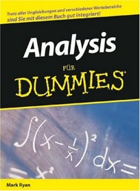 Analysis fur Dummies (Fur Dummies)