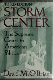 Storm Center: The Supreme Court in American Politics