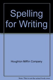 Spelling for Writing