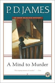 A Mind to Murder (Adam Dalgliesh, Bk 2) (Audio Cassette) (Unabridged)