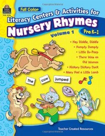 Full-Color Literacy Centers & Activities for Nursery Rhymes Volume 1 (Full-Color Literacy Centers)