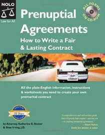 Prenuptial Agreements: How to Write a Fair and Lasting Contract. Book with CD-Rom (Second Edition)