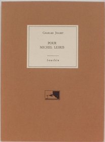 Pour Michel Leiris (French Edition)