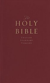 ESV Value Church and Pew Bible (Burgundy)