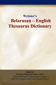 Websters Belarusan - English Thesaurus Dictionary
