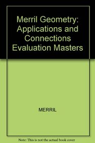 Merril Geometry: Applications and Connections Evaluation Masters