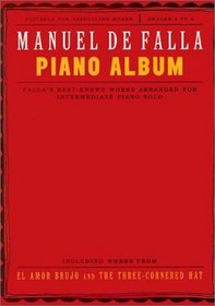 Manuel De Falla - Piano Album (Music Sales America)