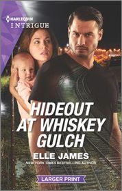 Hideout at Whiskey Gulch (Outriders, Bk 2) (Harlequin Intrigue, No 1979) (Larger Print)