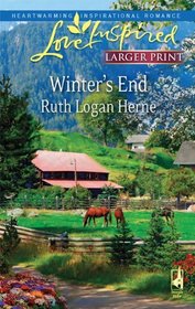 Winter's End (Steeple Hill Love Inspired) (North Country, Bk 1) (Large Print)