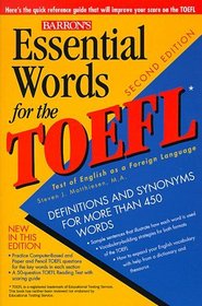 Essential Words for the Toefl (Essential Words for the Toefl, 2nd ed)
