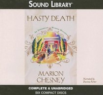 Hasty Death (Edwardian Murder Mysteries, Bk 2) (Audio CD) (Unabridged)