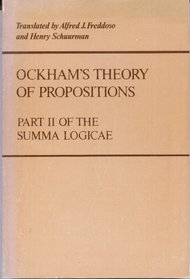 Ockham's Theory of Propositions: Part II of the Summa Logicae