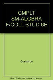 CMPLT SM-ALGBRA F/COLL STUD 6E --2002 publication.