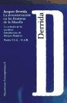 La Desconstruccion En Las Fronteras De La Filosofia (Spanish Edition)