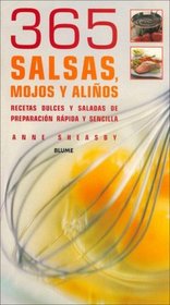 365 Salsas, Mojos y Alinos (Spanish Edition)
